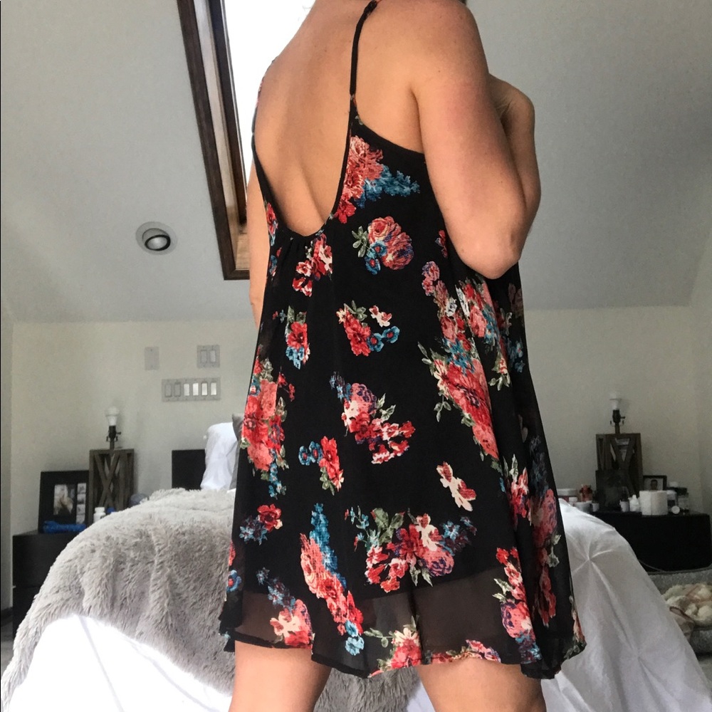 Floral Scoop Back Sundress